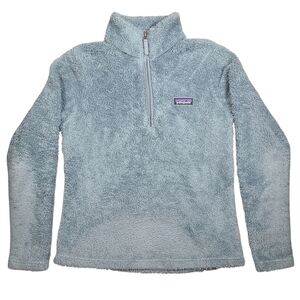 Patagonia Los Gatos 1/4 Zip Fleece Pullover Dusty Light Blue Women’s Small